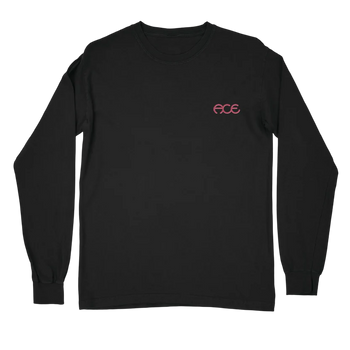 Ace - Booster Long Sleeve T-Shirt - Black - Board Of Missoula