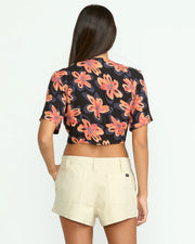 Volcom - Deep Tropix Shirt - Black