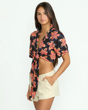Volcom - Deep Tropix Shirt - Black