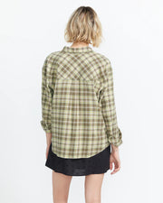 Volcom - Plaid to Meet U 2 Long Sleeve - Army