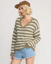 Volcom - Sand Groupie Sweater - Light Army