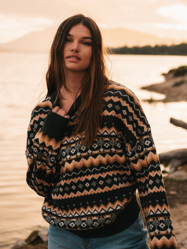 Black vintage best sale sweater