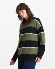 Volcom - Women's SK8 Jam Sweater - Moss Stone