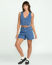 Volcom - Stoned Boyfriend Short - Stripe
