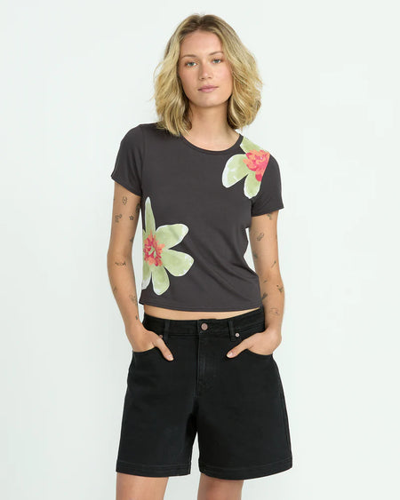 Volcom - Strait Up Long Short - Black Out