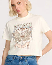 Volcom - Dial Crop T-Shirt - Bone