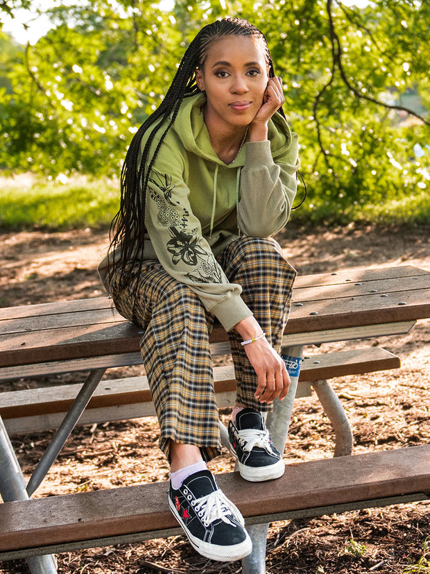 Green 2025 volcom hoodie