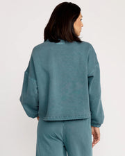 Volcom - Stone Soft Quarter Zip - Emerald Green