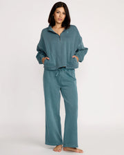 Volcom - Stone Soft Quarter Zip - Emerald Green