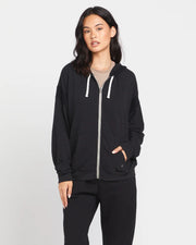 Volcom - Lil Frenchie Zip - Black