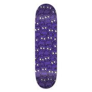 Meow Skateboards - Sticker Pile 7" Deck - Purple