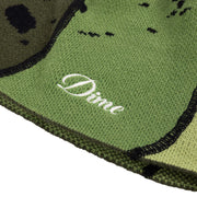 Dime - Reverse Stitch Skully Beanie - Green