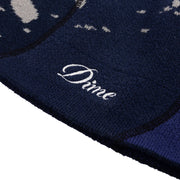 Dime - Reverse Stitch Skully Beanie - Navy