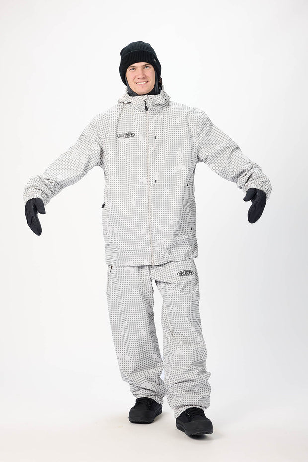 Airblaster - Beast Access Snowboard Jacket 2027 - Snow Grid