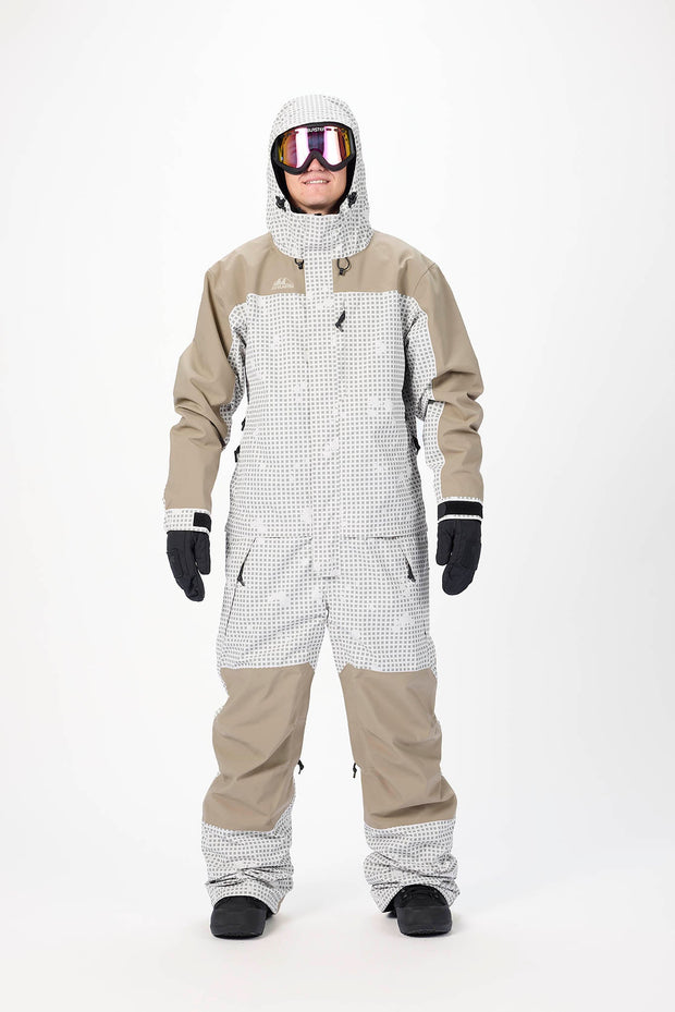 Airblaster - Beast Snowboarding Suit 2027 - Snow Grid