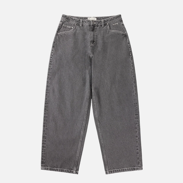 Dime - Baggy Wink Denim Pants - Faded Black