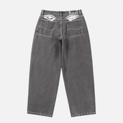 Dime - Baggy Wink Denim Pants - Faded Black