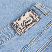 Dime - Relaxed Denim Pants - Blue Washed