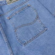 Dime - Classic Relaxed Denim Pants -  Blue Washed