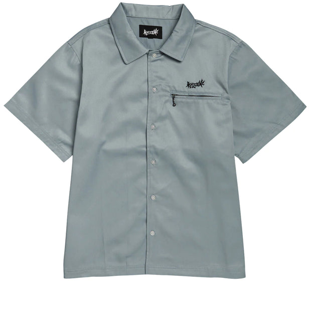 Welcome - Mace Work Button Up Shirt - Slate