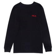 Ace - Booster Long Sleeve T-Shirt - Black - Board Of Missoula
