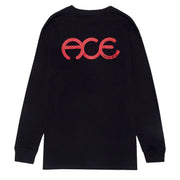 Ace - Booster Long Sleeve T-Shirt - Black - Board Of Missoula