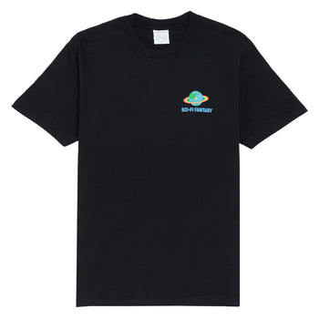Sci-Fi Fantasy - Zen Meditation T-Shirt - Black