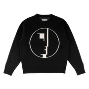 Welcome x Bauhaus - Bauhaus Emblem Knit Sweater - Black