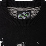 Welcome x Beetlejuice - Lydia Knit Sweater - Black