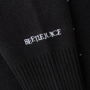 Welcome x Beetlejuice - Lydia Knit Sweater - Black