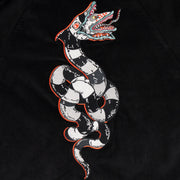 Welcome x Beetlejuice - Sandworm Corduroy Coach Jacket - Black