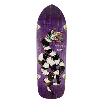 Welcome x Beetlejuice - Sandworm Purple Stain 10.5" Deck