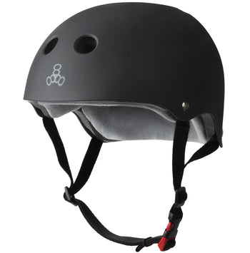 Triple 8 - The Certified Sweatsaver Helmet - Black Rubber