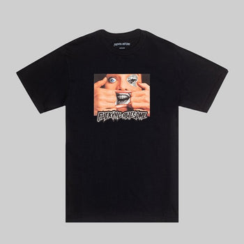 Fucking Awesome - Brace Face T-Shirt - Black - Board Of Missoula