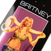 Welcome X Britney Spears - Snake On Son of Boline Black/Pink Foil 8.8" Deck