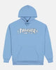 Thrasher - Clouds By Spanky Hoodie - Light Blue - Board Of Missoula