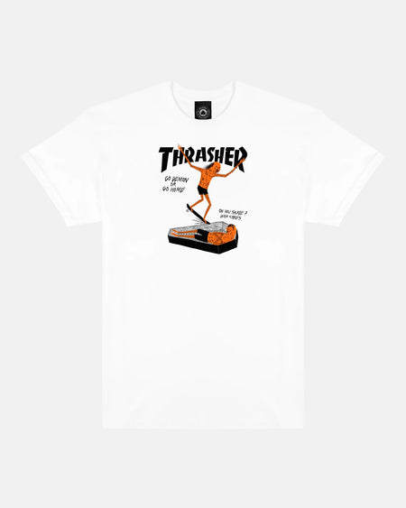 Thrasher - Coffin By Neckface T-Shirt - White