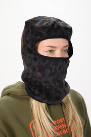 Airblaster - Cozy Fleece Face Tube - Black Leopard