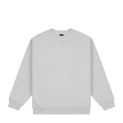 Dime - Classic Small Logo Crewneck - Heather Gray