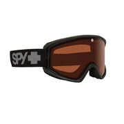 Spy - Crusher Elite Eco Matte Black Goggles - LL Persimmon