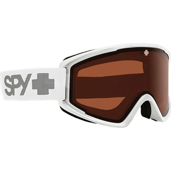 Spy - Crusher Elite Eco Matte White Goggles - LL Persimmon
