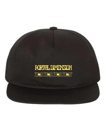 Portal Dimension - Broken Chain Hat - Black