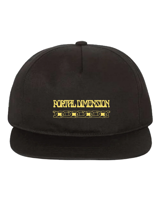 Portal Dimension - Broken Chain Hat - Black