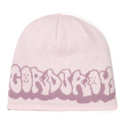 Corduroy - Checkmate Reversible Skully Beanie - Pink