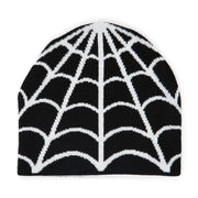 Corduroy - Cobweb Reversible Skully Beanie - Black