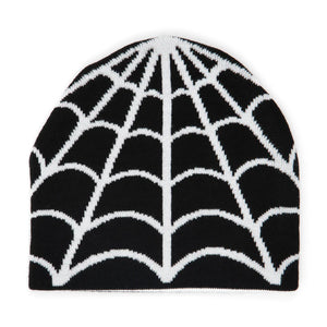 Corduroy - Cobweb Reversible Skully Beanie - Black