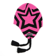 Corduroy - Cosmos Earflap Beanie - Pink