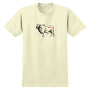 Antihero - Cow T-Shirt - Cream - Board Of Missoula