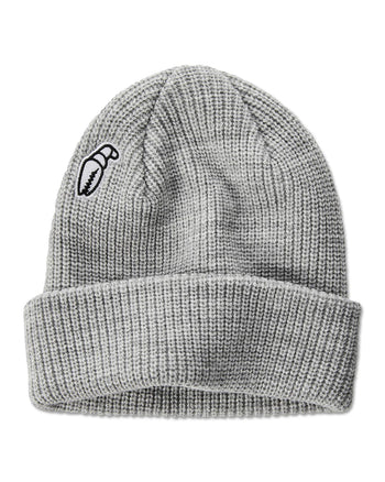 Crab Grab - High Mark Beanie - Heather Grey