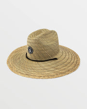 Volcom - Quarter Straw Hat - Natural - Board Of Missoula